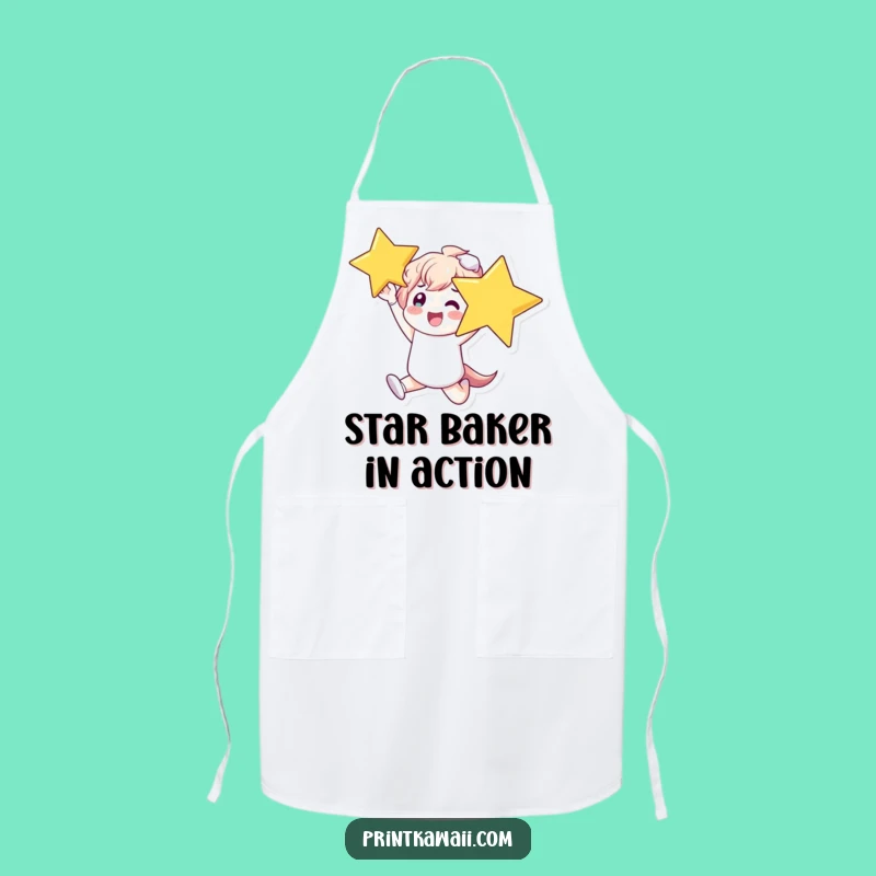 Funny Chef Star Apron: Cook Creations with This Funny Character!