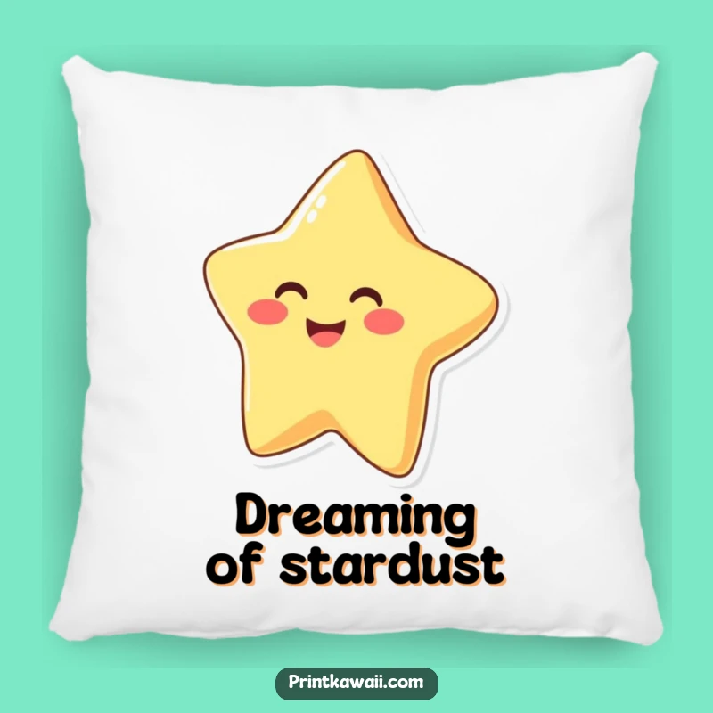 Cozy Funny Star Pillow: Happy Star Character Cushion for Maximum Cuteness