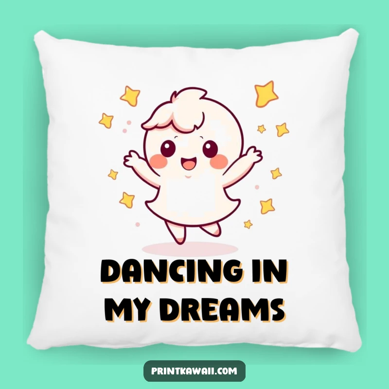 Funny Kawaii Dance Pillow: Cozy Starry Character Comfort, Amazing Funny Gift
