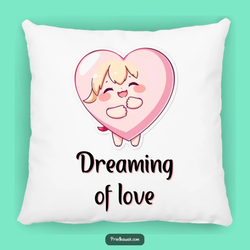 Funny Kawaii Love Pillow - Cozy Embrace of Affection