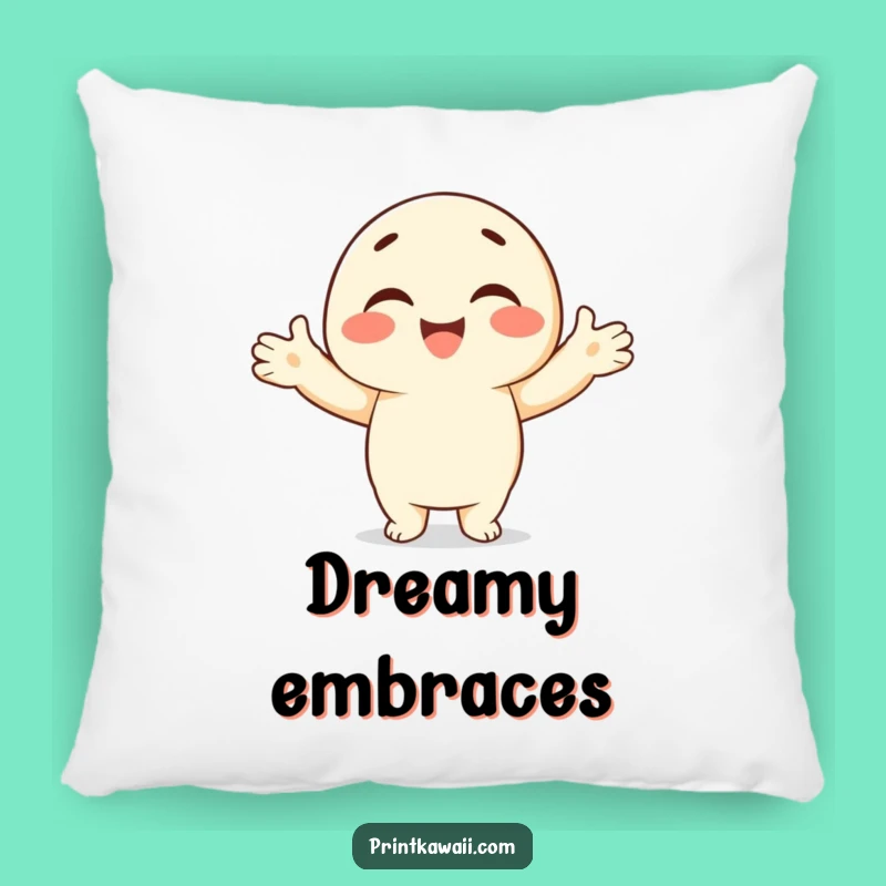 Funny Embrace Character Pillow: Soft Comfort and Welcoming Hugs