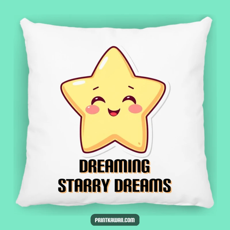 Funny Star Pillow: Cozy Happiness - A Stellar Accent