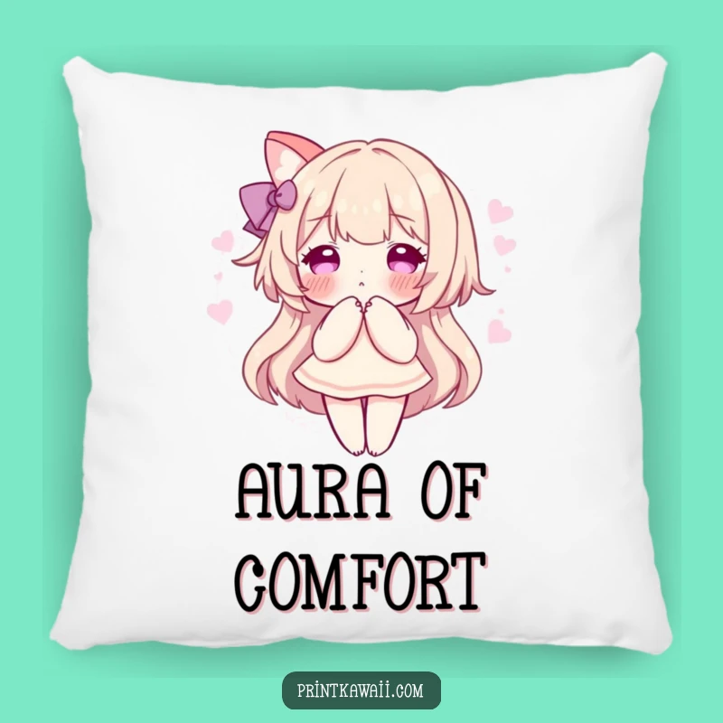 Funny Sweet Aura Pillow: Cozy Charm Decor, Sweet Funny Gift