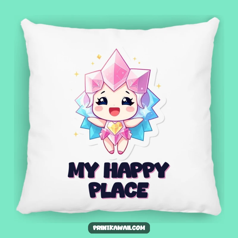 Funny Sparkling Gem Pillow - Cozy Radiance of Cheer, Great Funny Gift