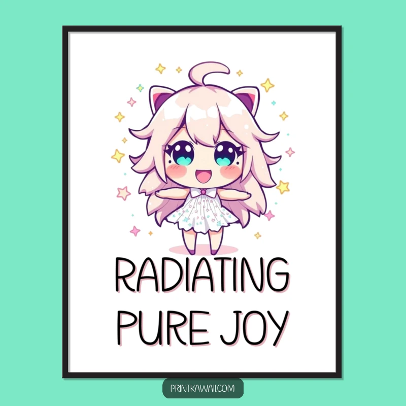 Funny Sparkle Dust Digital Art: Exciting Character for Instant Energy