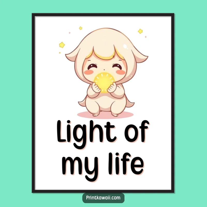 Funny Sharing Orb Digital Art: Art that Radiates Joy