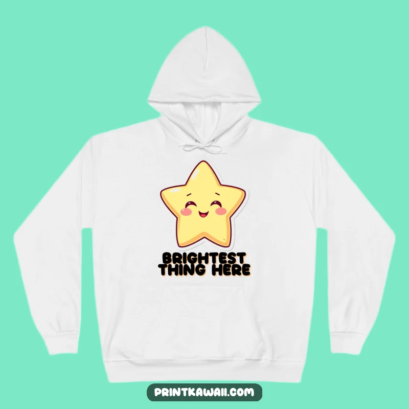 Funny Star Hoodie: Cozy Radiance - A Stellar Comfort Gift
