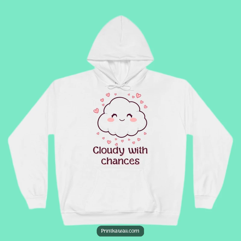Funny Happy Cloud Hoodie: Cozy Up with This Sweet Character Sweatshirt