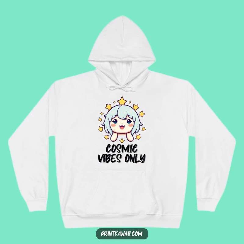 Cozy Funny Star Character Hoodie: Warm Your Soul with Celestial Smiles