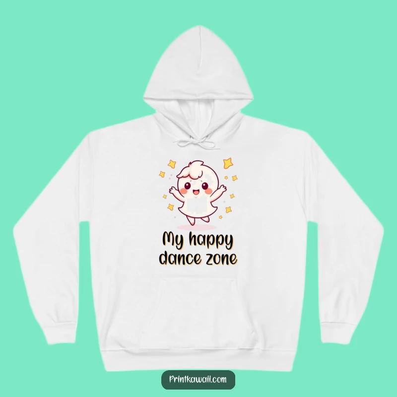 Funny Kawaii Dance Hoodie: Cozy Starry Character Warmth, Amazing Funny Gift
