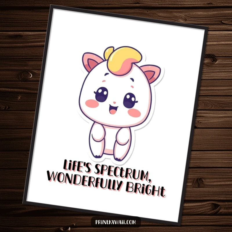 Funny Free Printable Rainbow Wall Art, a surprised smiling rainbow, bringing joy and color, a cheerful downloadable decor.