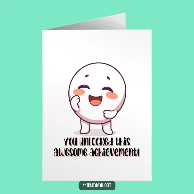 Free Printable Congrats Card: Key Unlocking Joy Downloadable Gift