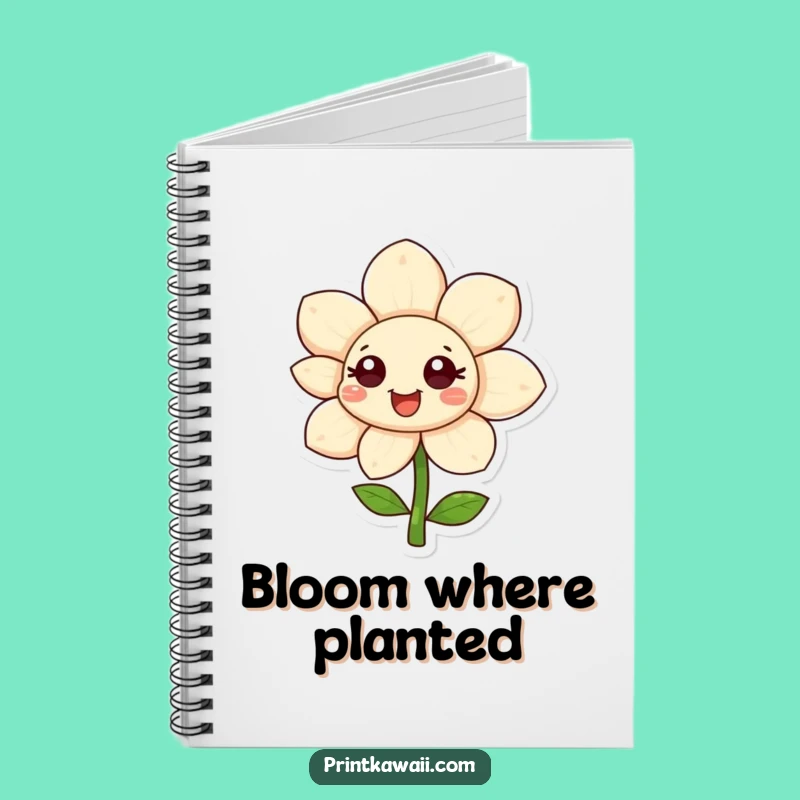 Funny Flower Notebook: Jot Down Happy Thoughts, A Perfect Funny Gift!