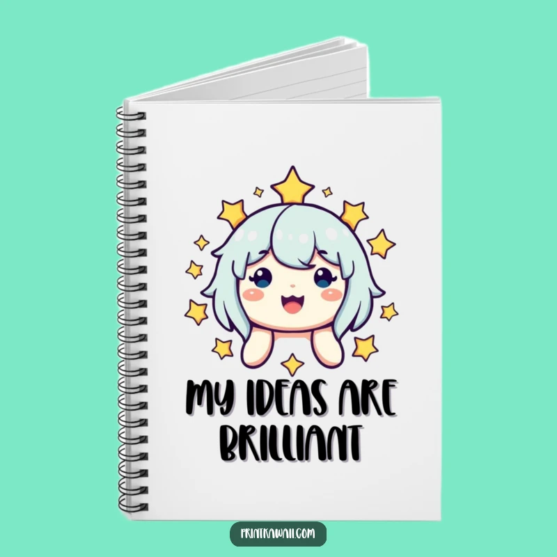 Funny Star Character Notebook: Journal Your Joyful Thoughts