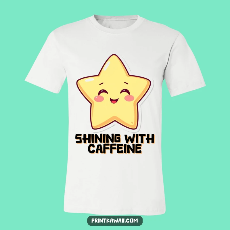 Funny Star Beaming T-Shirt: Shine with Joy - A Stellar Gift
