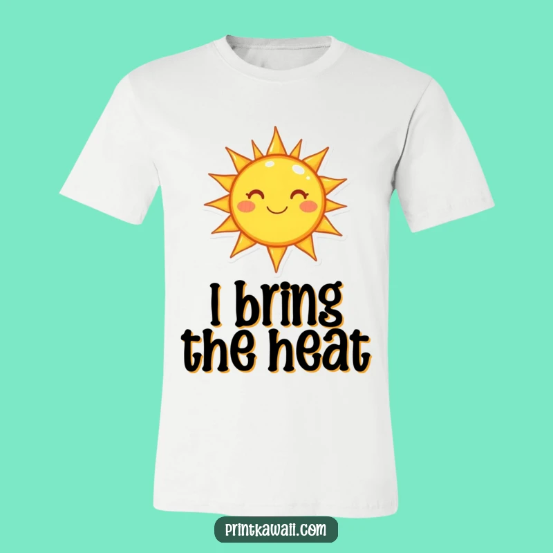 Funny Sunshine T-Shirt - Happy Sun Character Graphic Tee, Great Gift