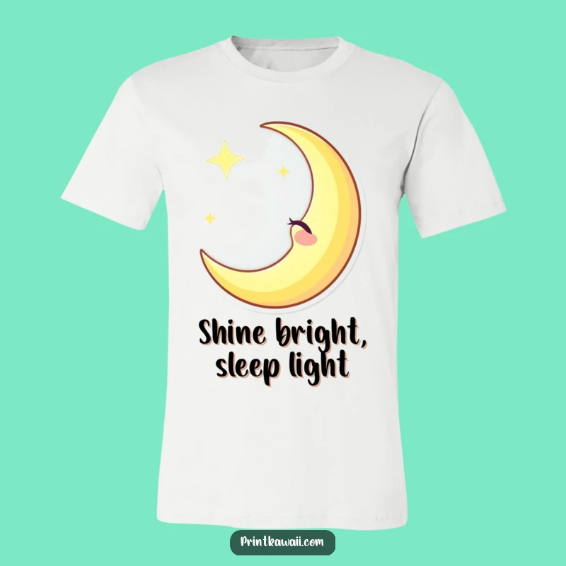Funny Winking Moon T-Shirt: Wearable Celestial Humor, Your New Favorite Funny Gift!