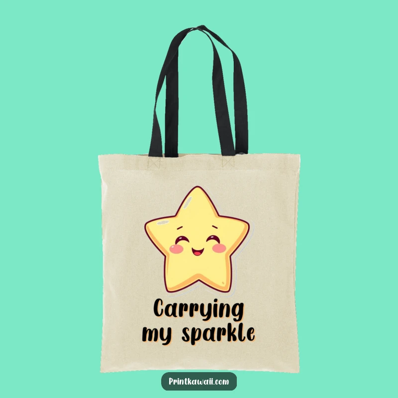 Funny Star Tote Bag: Carry Your Sparkle - A Stellar Gift